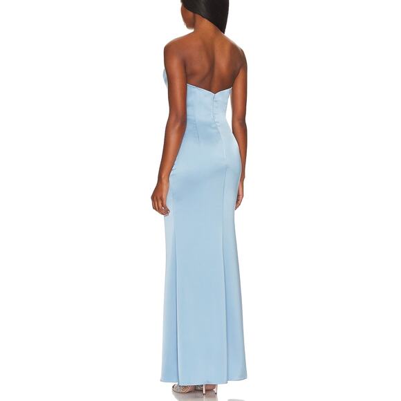 Katie May x Revolve Taylor Gown French Blue size Small - Picture 4 of 8
